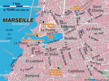 Marseille Map